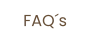 FAQ´s